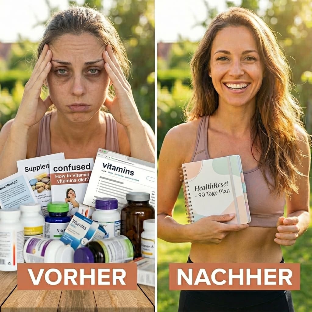 Vorher-Nachher Transformation - glückliche Klientin